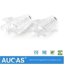 2016 molded rj45 connector plug pvc boots / cover / cap for network cabling